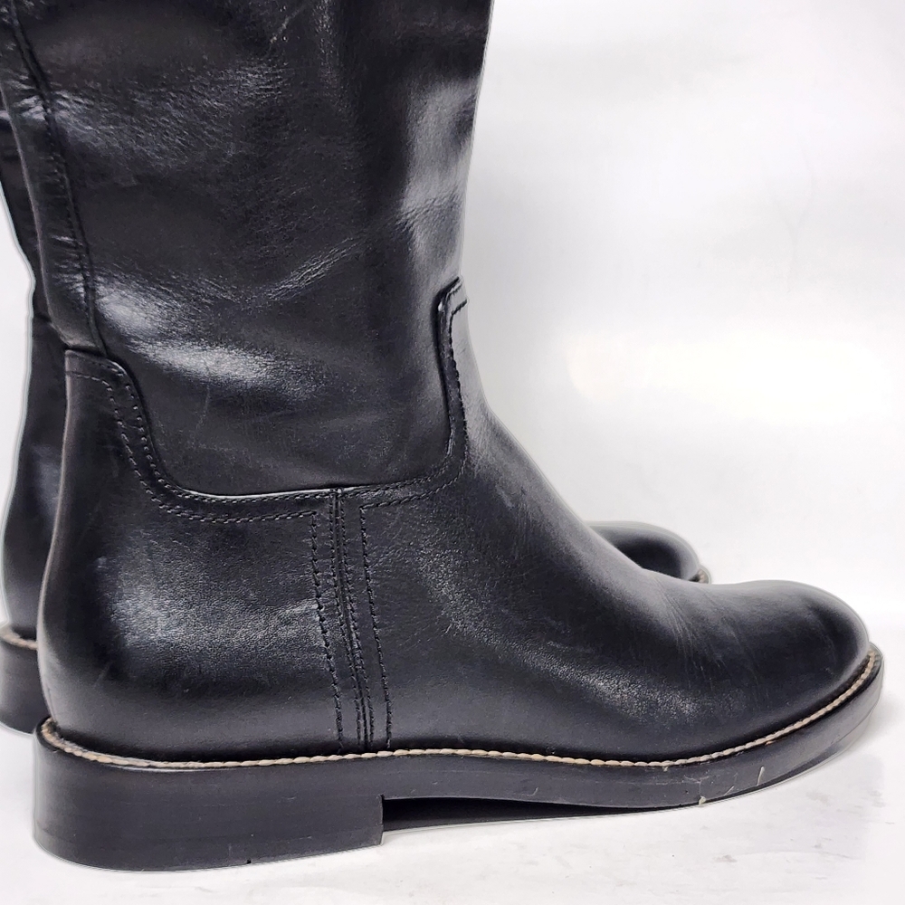 Cole Haan Harrington Knee High Riding Boot Black - Picture 9 of 10